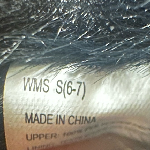 Lauren Conrad Slippers Slipper Boots Black S 6-7 Faux Fur Cozy NEW WITHOUT TAGS - Picture 4 of 6